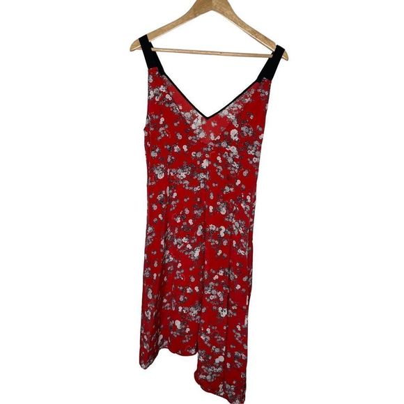 Rag & Bone Scarlet Floral Midi Dress - Picture 7 of 9